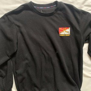 BLACK ARMY PULLOVER